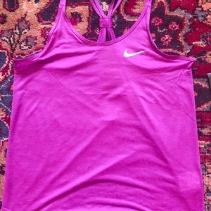 Nike Dri Fit Running Tank Top Pink